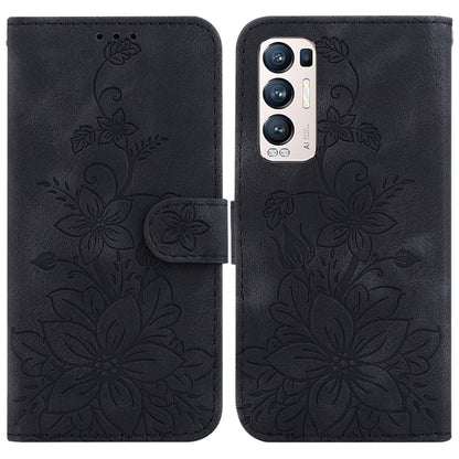 Lily Embossed Leather Phone Case, For OPPO A17 / A17k, For OPPO A57 5G/A57 4G/A77 5G/K10 5G, For OPPO Reno8 Pro 5G, For OPPO Reno8 5G, For OPPO A96 5G / Reno7 Z 5G, For OPPO Reno7 5G Global / Find X5 Lite, For OPPO A16K                                 ...