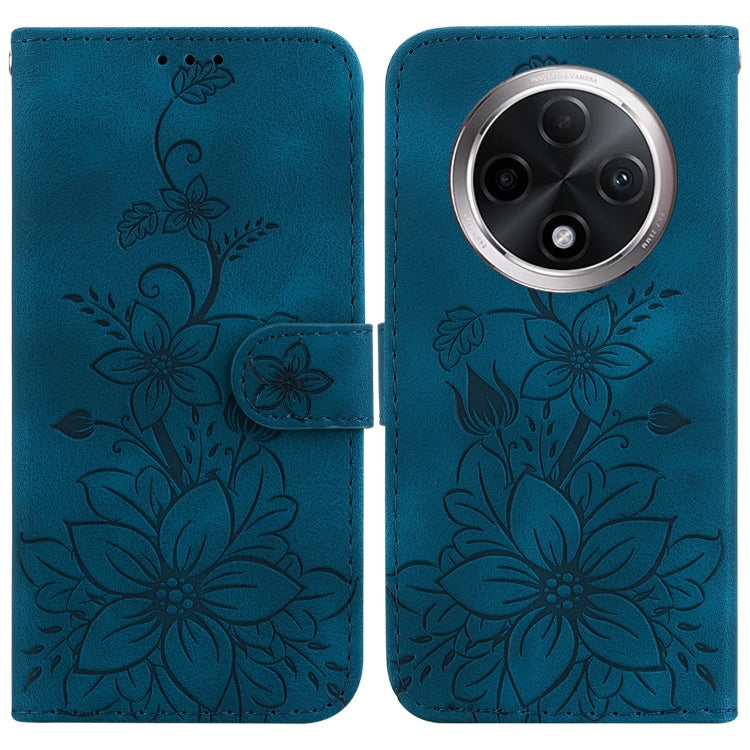 Lily Embossed Leather Phone Case, For OPPO A3 Pro 5G, For OPPO F25 Pro 5G Global, For OPPO Reno11 F Global, For OPPO Reno11 Global, For OPPO Reno11 Pro 5G Global, For OPPO A59 5G / A2M, For OPPO A38 4G / A18, For OPPO A58 4G                            ...