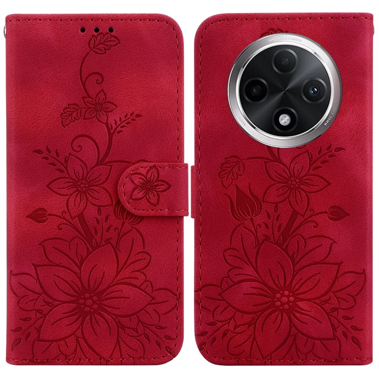 Lily Embossed Leather Phone Case, For OPPO A3 Pro 5G, For OPPO F25 Pro 5G Global, For OPPO Reno11 F Global, For OPPO Reno11 Global, For OPPO Reno11 Pro 5G Global, For OPPO A59 5G / A2M, For OPPO A38 4G / A18, For OPPO A58 4G                            ...