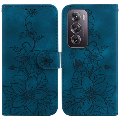 Lily Embossed Leather Phone Case, For OPPO A6 / A6s / A6t / A6x 4G / 5G Global, For OPPO Reno15 Pro Max 5G / Reno15 Pro India, For OPPO Reno15 Pro 5G / Reno15 Pro Mini 5G, For OPPO Reno15 F 5G Global, For OPPO Reno15 5G Global, For OPPO A6 GT 5G       ...