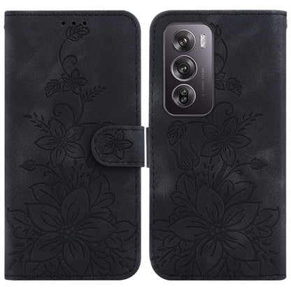 Lily Embossed Leather Phone Case, For OPPO A6 / A6s / A6t / A6x 4G / 5G Global, For OPPO Reno15 Pro Max 5G / Reno15 Pro India, For OPPO Reno15 Pro 5G / Reno15 Pro Mini 5G, For OPPO Reno15 F 5G Global, For OPPO Reno15 5G Global, For OPPO A6 GT 5G       ...