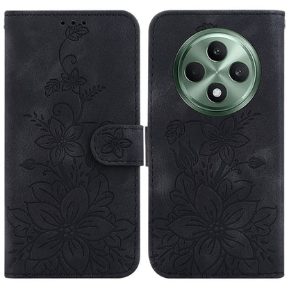 Lily Embossed Leather Phone Case, For OPPO A6 / A6s / A6t / A6x 4G / 5G Global, For OPPO Reno15 Pro Max 5G / Reno15 Pro India, For OPPO Reno15 Pro 5G / Reno15 Pro Mini 5G, For OPPO Reno15 F 5G Global, For OPPO Reno15 5G Global, For OPPO A6 GT 5G       ...