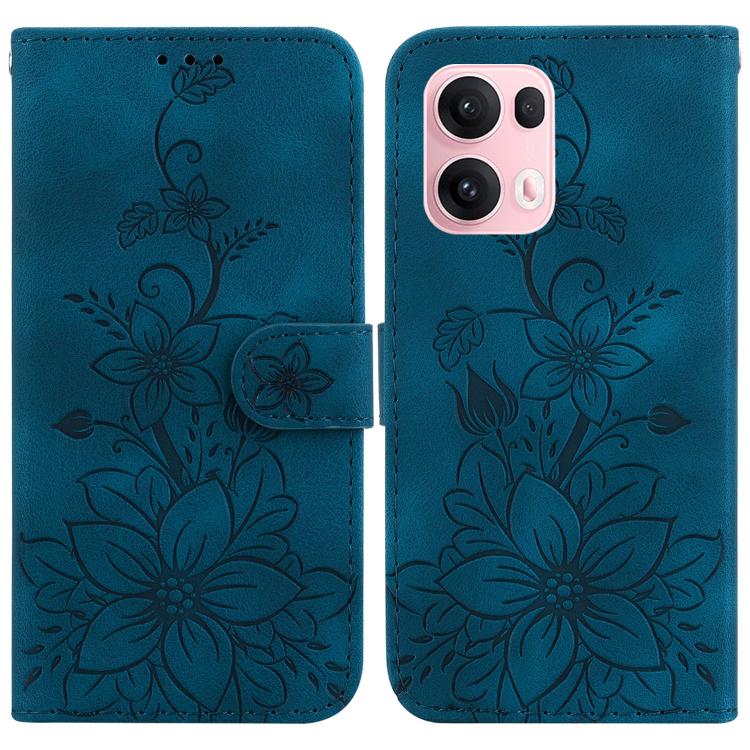 Lily Embossed Leather Phone Case, For OPPO A6 / A6s / A6t / A6x 4G / 5G Global, For OPPO Reno15 Pro Max 5G / Reno15 Pro India, For OPPO Reno15 Pro 5G / Reno15 Pro Mini 5G, For OPPO Reno15 F 5G Global, For OPPO Reno15 5G Global, For OPPO A6 GT 5G       ...