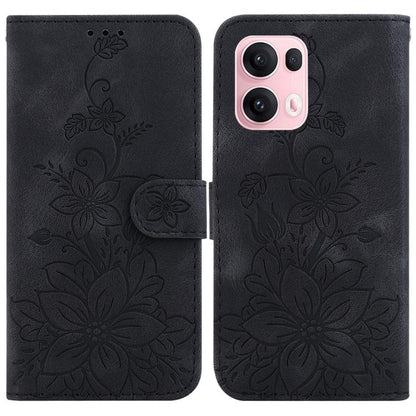 Lily Embossed Leather Phone Case, For OPPO A6 / A6s / A6t / A6x 4G / 5G Global, For OPPO Reno15 Pro Max 5G / Reno15 Pro India, For OPPO Reno15 Pro 5G / Reno15 Pro Mini 5G, For OPPO Reno15 F 5G Global, For OPPO Reno15 5G Global, For OPPO A6 GT 5G       ...