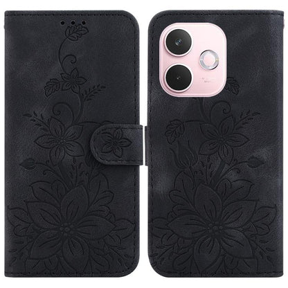 Lily Embossed Leather Phone Case, For OPPO A6 / A6s / A6t / A6x 4G / 5G Global, For OPPO Reno15 Pro Max 5G / Reno15 Pro India, For OPPO Reno15 Pro 5G / Reno15 Pro Mini 5G, For OPPO Reno15 F 5G Global, For OPPO Reno15 5G Global, For OPPO A6 GT 5G       ...