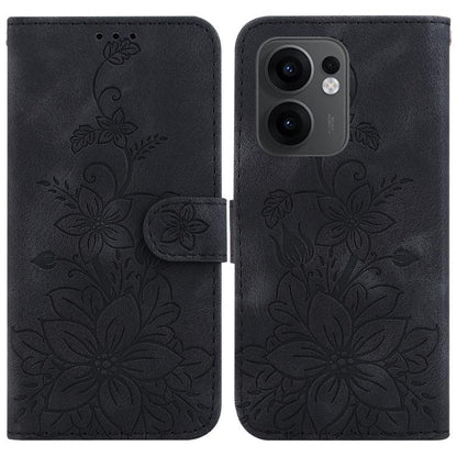 Lily Embossed Leather Phone Case, For OPPO A6 / A6s / A6t / A6x 4G / 5G Global, For OPPO Reno15 Pro Max 5G / Reno15 Pro India, For OPPO Reno15 Pro 5G / Reno15 Pro Mini 5G, For OPPO Reno15 F 5G Global, For OPPO Reno15 5G Global, For OPPO A6 GT 5G       ...