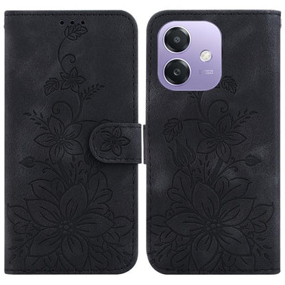 Lily Embossed Leather Phone Case, For OPPO A6 / A6s / A6t / A6x 4G / 5G Global, For OPPO Reno15 Pro Max 5G / Reno15 Pro India, For OPPO Reno15 Pro 5G / Reno15 Pro Mini 5G, For OPPO Reno15 F 5G Global, For OPPO Reno15 5G Global, For OPPO A6 GT 5G       ...