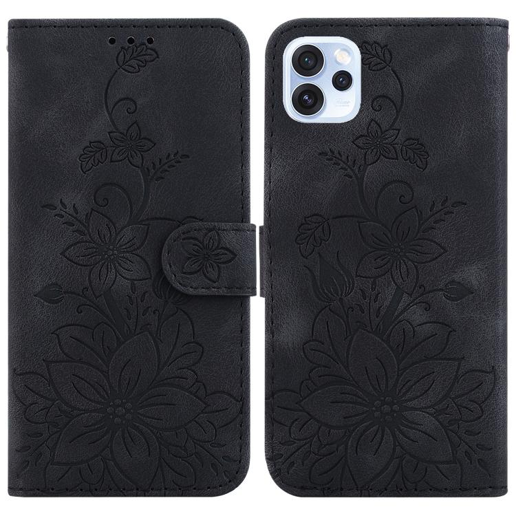 Lily Embossed Leather Phone Case, For OPPO A6 / A6s / A6t / A6x 4G / 5G Global, For OPPO Reno15 Pro Max 5G / Reno15 Pro India, For OPPO Reno15 Pro 5G / Reno15 Pro Mini 5G, For OPPO Reno15 F 5G Global, For OPPO Reno15 5G Global, For OPPO A6 GT 5G       ...
