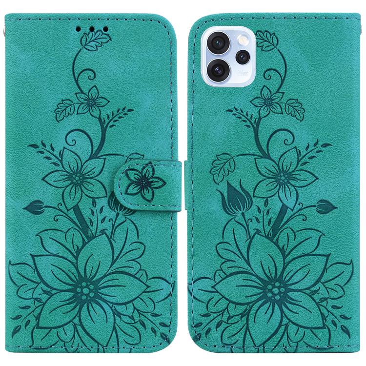 Lily Embossed Leather Phone Case, For OPPO A6 / A6s / A6t / A6x 4G / 5G Global, For OPPO Reno15 Pro Max 5G / Reno15 Pro India, For OPPO Reno15 Pro 5G / Reno15 Pro Mini 5G, For OPPO Reno15 F 5G Global, For OPPO Reno15 5G Global, For OPPO A6 GT 5G       ...