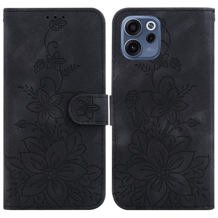 Lily Embossed Leather Phone Case, For OPPO A6 / A6s / A6t / A6x 4G / 5G Global, For OPPO Reno15 Pro Max 5G / Reno15 Pro India, For OPPO Reno15 Pro 5G / Reno15 Pro Mini 5G, For OPPO Reno15 F 5G Global, For OPPO Reno15 5G Global, For OPPO A6 GT 5G       ...