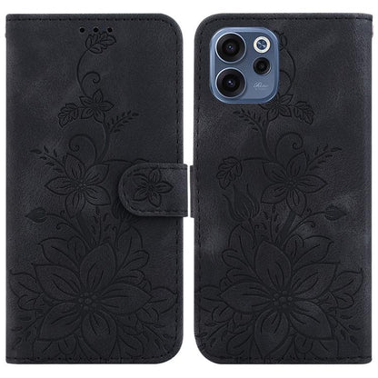 Lily Embossed Leather Phone Case, For OPPO A6 / A6s / A6t / A6x 4G / 5G Global, For OPPO Reno15 Pro Max 5G / Reno15 Pro India, For OPPO Reno15 Pro 5G / Reno15 Pro Mini 5G, For OPPO Reno15 F 5G Global, For OPPO Reno15 5G Global, For OPPO A6 GT 5G       ...