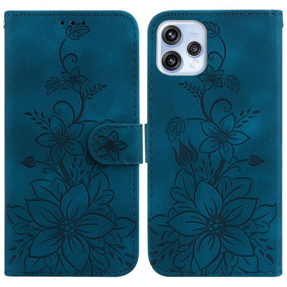 Lily Embossed Leather Phone Case, For OPPO A6 / A6s / A6t / A6x 4G / 5G Global, For OPPO Reno15 Pro Max 5G / Reno15 Pro India, For OPPO Reno15 Pro 5G / Reno15 Pro Mini 5G, For OPPO Reno15 F 5G Global, For OPPO Reno15 5G Global, For OPPO A6 GT 5G       ...