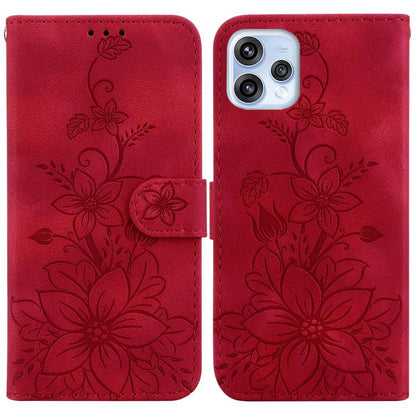 Lily Embossed Leather Phone Case, For OPPO A6 / A6s / A6t / A6x 4G / 5G Global, For OPPO Reno15 Pro Max 5G / Reno15 Pro India, For OPPO Reno15 Pro 5G / Reno15 Pro Mini 5G, For OPPO Reno15 F 5G Global, For OPPO Reno15 5G Global, For OPPO A6 GT 5G       ...