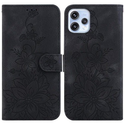 Lily Embossed Leather Phone Case, For OPPO A6 / A6s / A6t / A6x 4G / 5G Global, For OPPO Reno15 Pro Max 5G / Reno15 Pro India, For OPPO Reno15 Pro 5G / Reno15 Pro Mini 5G, For OPPO Reno15 F 5G Global, For OPPO Reno15 5G Global, For OPPO A6 GT 5G       ...