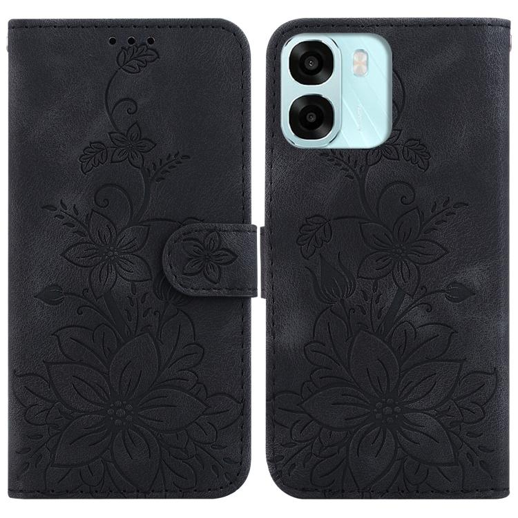 Lily Embossed Leather Phone Case, For OPPO A6 / A6s / A6t / A6x 4G / 5G Global, For OPPO Reno15 Pro Max 5G / Reno15 Pro India, For OPPO Reno15 Pro 5G / Reno15 Pro Mini 5G, For OPPO Reno15 F 5G Global, For OPPO Reno15 5G Global, For OPPO A6 GT 5G       ...