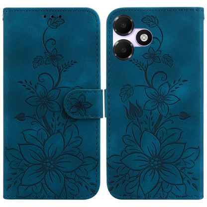 Lily Embossed Leather Phone Case, For OPPO Reno16 F 5G / Reno16 FS 5G, For OPPO Reno16 5G / Reno16 Pro 5G Global, For OPPO A6c 4G, For OPPO A6 / A6s / A6t / A6x 4G / 5G Global, For OPPO Reno15 Pro Max 5G / Reno15 Pro India                              ...