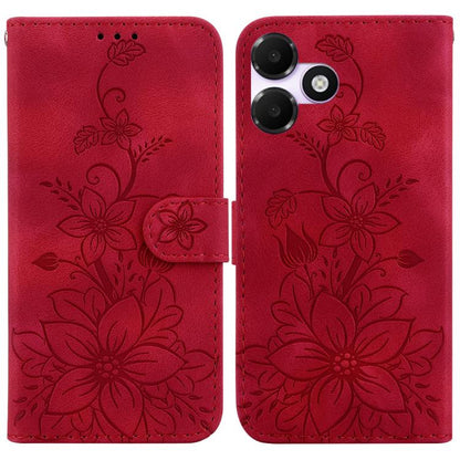 Lily Embossed Leather Phone Case, For OPPO Reno16 F 5G / Reno16 FS 5G, For OPPO Reno16 5G / Reno16 Pro 5G Global, For OPPO A6c 4G, For OPPO A6 / A6s / A6t / A6x 4G / 5G Global, For OPPO Reno15 Pro Max 5G / Reno15 Pro India                              ...