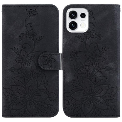 Lily Embossed Leather Phone Case, For OPPO Reno16 F 5G / Reno16 FS 5G, For OPPO Reno16 5G / Reno16 Pro 5G Global, For OPPO A6c 4G, For OPPO A6 / A6s / A6t / A6x 4G / 5G Global, For OPPO Reno15 Pro Max 5G / Reno15 Pro India                              ...