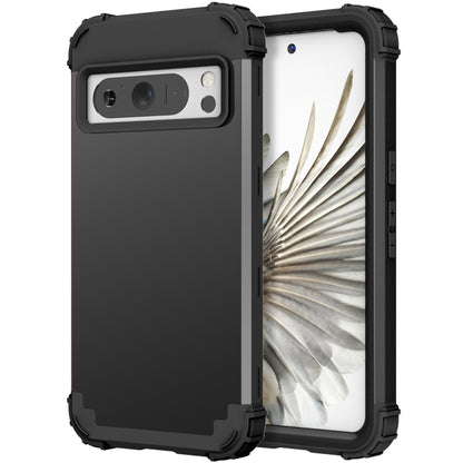 3 in 1 Shockproof PC + Silicone Phone Case, For Google Pixel 8 Pro, For Google Pixel 8
