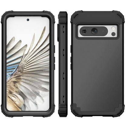 3 in 1 Shockproof PC + Silicone Phone Case, For Google Pixel 8 Pro, For Google Pixel 8