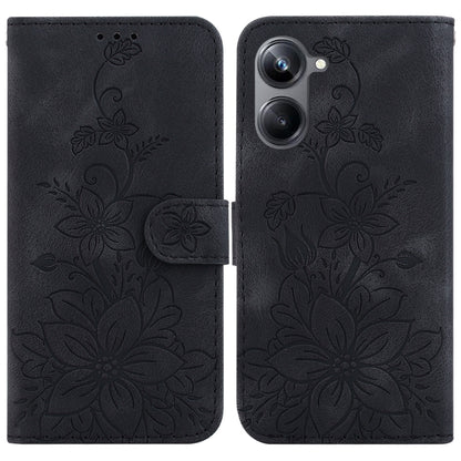 Lily Embossed Leather Phone Case, For Realme 12+, For Realme 12 Pro+ Global, For Realme C67 4G Global, For Realme 11 4G Global, For Realme 11 5G/Narzo 60 India Version, For Realme 11 5G Global, For Realme 11 Pro / 11 Pro+ / Narzo 60 Pro                ...