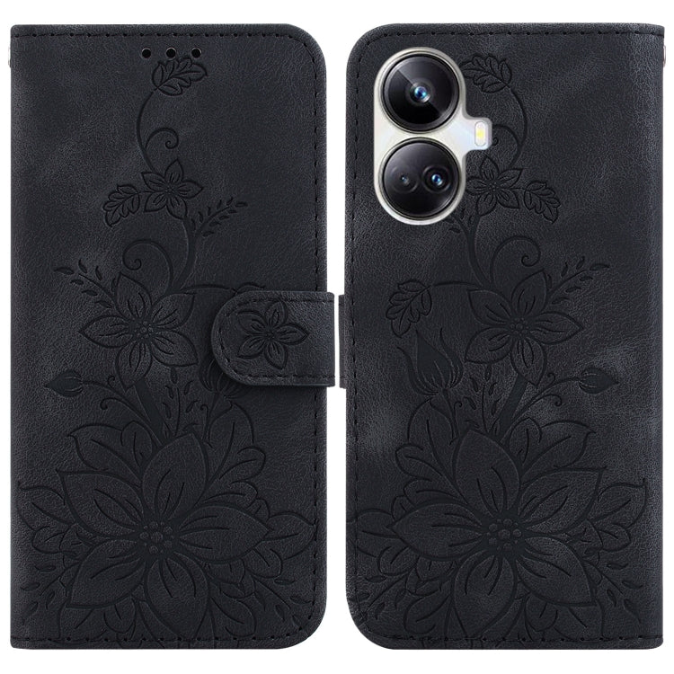 Lily Embossed Leather Phone Case, For Realme 12+, For Realme 12 Pro+ Global, For Realme C67 4G Global, For Realme 11 4G Global, For Realme 11 5G/Narzo 60 India Version, For Realme 11 5G Global, For Realme 11 Pro / 11 Pro+ / Narzo 60 Pro                ...