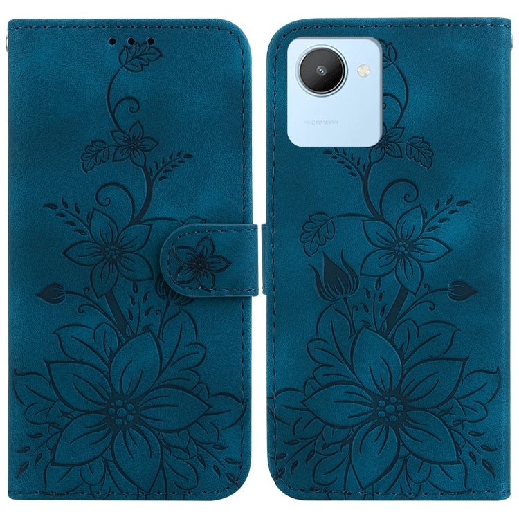Lily Embossed Leather Phone Case, For Realme 12+, For Realme 12 Pro+ Global, For Realme C67 4G Global, For Realme 11 4G Global, For Realme 11 5G/Narzo 60 India Version, For Realme 11 5G Global, For Realme 11 Pro / 11 Pro+ / Narzo 60 Pro                ...