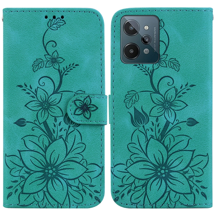 Lily Embossed Leather Phone Case, For Realme 12+, For Realme 12 Pro+ Global, For Realme C67 4G Global, For Realme 11 4G Global, For Realme 11 5G/Narzo 60 India Version, For Realme 11 5G Global, For Realme 11 Pro / 11 Pro+ / Narzo 60 Pro                ...