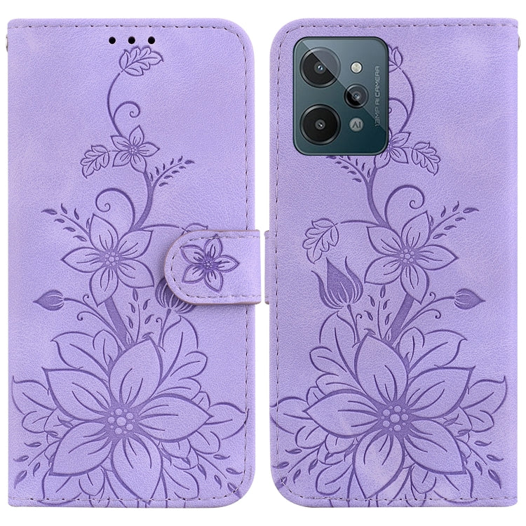 Lily Embossed Leather Phone Case, For Realme 12+, For Realme 12 Pro+ Global, For Realme C67 4G Global, For Realme 11 4G Global, For Realme 11 5G/Narzo 60 India Version, For Realme 11 5G Global, For Realme 11 Pro / 11 Pro+ / Narzo 60 Pro                ...