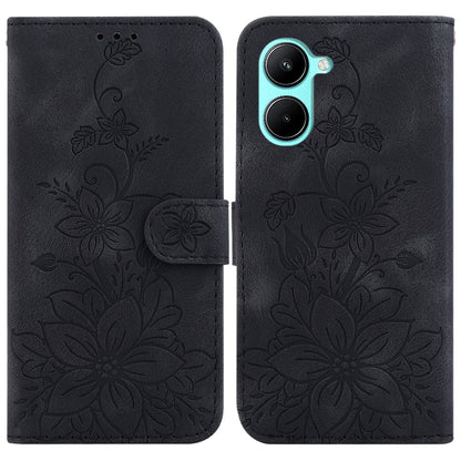 Lily Embossed Leather Phone Case, For Realme 12+, For Realme 12 Pro+ Global, For Realme C67 4G Global, For Realme 11 4G Global, For Realme 11 5G/Narzo 60 India Version, For Realme 11 5G Global, For Realme 11 Pro / 11 Pro+ / Narzo 60 Pro                ...