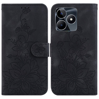 Lily Embossed Leather Phone Case, For Realme 12+, For Realme 12 Pro+ Global, For Realme C67 4G Global, For Realme 11 4G Global, For Realme 11 5G/Narzo 60 India Version, For Realme 11 5G Global, For Realme 11 Pro / 11 Pro+ / Narzo 60 Pro                ...