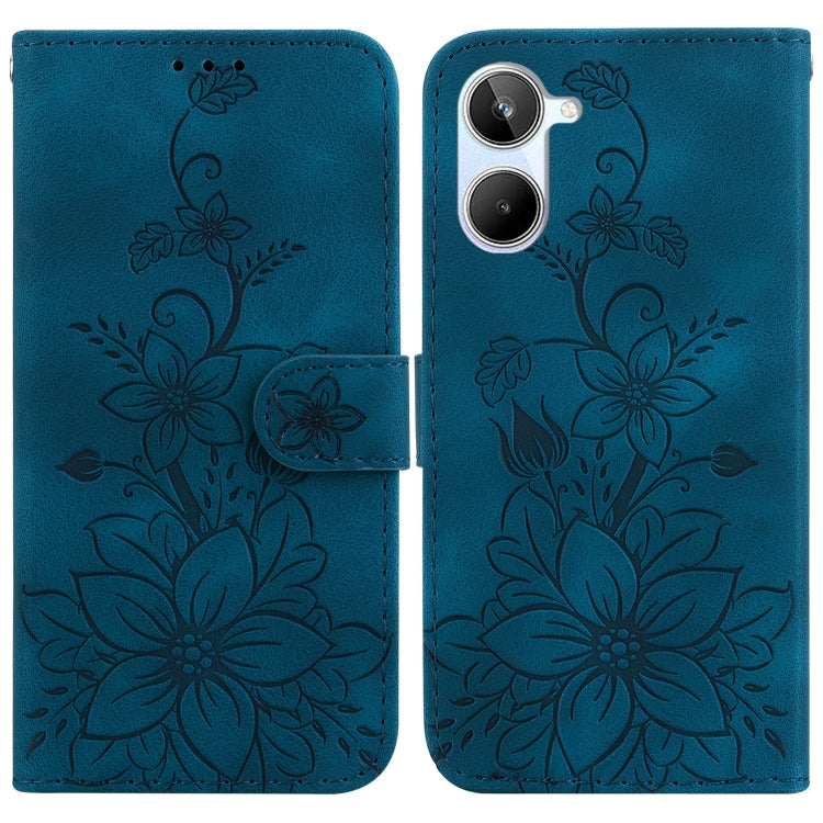 Lily Embossed Leather Phone Case, For Realme 12+, For Realme 12 Pro+ Global, For Realme C67 4G Global, For Realme 11 4G Global, For Realme 11 5G/Narzo 60 India Version, For Realme 11 5G Global, For Realme 11 Pro / 11 Pro+ / Narzo 60 Pro                ...