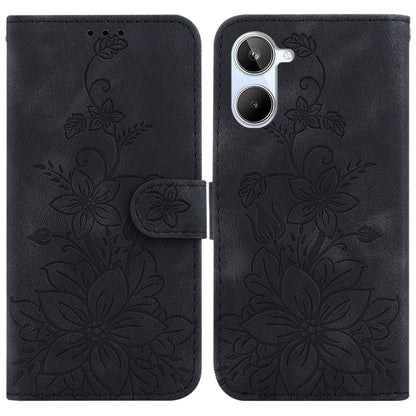 Lily Embossed Leather Phone Case, For Realme 12+, For Realme 12 Pro+ Global, For Realme C67 4G Global, For Realme 11 4G Global, For Realme 11 5G/Narzo 60 India Version, For Realme 11 5G Global, For Realme 11 Pro / 11 Pro+ / Narzo 60 Pro                ...