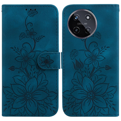 Lily Embossed Leather Phone Case, For Realme 12+, For Realme 12 Pro+ Global, For Realme C67 4G Global, For Realme 11 4G Global, For Realme 11 5G/Narzo 60 India Version, For Realme 11 5G Global, For Realme 11 Pro / 11 Pro+ / Narzo 60 Pro                ...