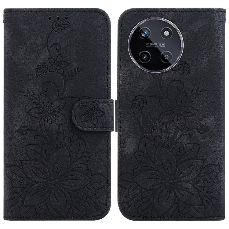 Lily Embossed Leather Phone Case, For Realme 12+, For Realme 12 Pro+ Global, For Realme C67 4G Global, For Realme 11 4G Global, For Realme 11 5G/Narzo 60 India Version, For Realme 11 5G Global, For Realme 11 Pro / 11 Pro+ / Narzo 60 Pro                ...