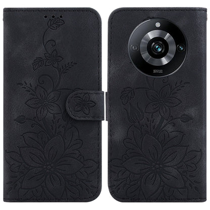 Lily Embossed Leather Phone Case, For Realme 12+, For Realme 12 Pro+ Global, For Realme C67 4G Global, For Realme 11 4G Global, For Realme 11 5G/Narzo 60 India Version, For Realme 11 5G Global, For Realme 11 Pro / 11 Pro+ / Narzo 60 Pro                ...