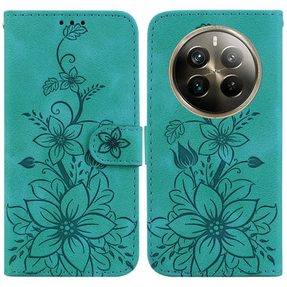 Lily Embossed Leather Phone Case, For Realme 12+, For Realme 12 Pro+ Global, For Realme C67 4G Global, For Realme 11 4G Global, For Realme 11 5G/Narzo 60 India Version, For Realme 11 5G Global, For Realme 11 Pro / 11 Pro+ / Narzo 60 Pro                ...