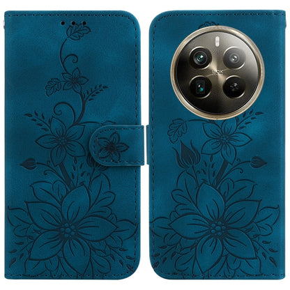 Lily Embossed Leather Phone Case, For Realme 12+, For Realme 12 Pro+ Global, For Realme C67 4G Global, For Realme 11 4G Global, For Realme 11 5G/Narzo 60 India Version, For Realme 11 5G Global, For Realme 11 Pro / 11 Pro+ / Narzo 60 Pro                ...