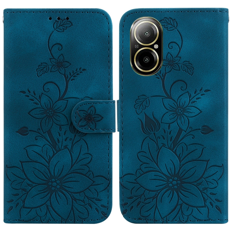 Lily Embossed Leather Phone Case, For Realme 12+, For Realme 12 Pro+ Global, For Realme C67 4G Global, For Realme 11 4G Global, For Realme 11 5G/Narzo 60 India Version, For Realme 11 5G Global, For Realme 11 Pro / 11 Pro+ / Narzo 60 Pro                ...