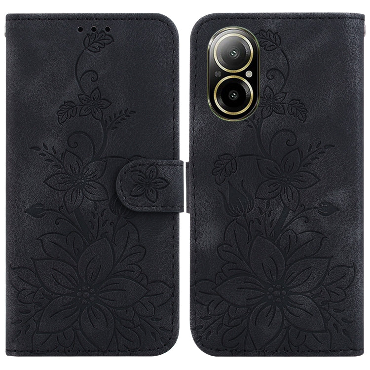 Lily Embossed Leather Phone Case, For Realme 12+, For Realme 12 Pro+ Global, For Realme C67 4G Global, For Realme 11 4G Global, For Realme 11 5G/Narzo 60 India Version, For Realme 11 5G Global, For Realme 11 Pro / 11 Pro+ / Narzo 60 Pro                ...