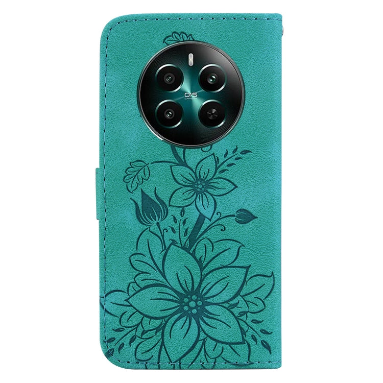 Lily Embossed Leather Phone Case, For Realme 12+, For Realme 12 Pro+ Global, For Realme C67 4G Global, For Realme 11 4G Global, For Realme 11 5G/Narzo 60 India Version, For Realme 11 5G Global, For Realme 11 Pro / 11 Pro+ / Narzo 60 Pro                ...