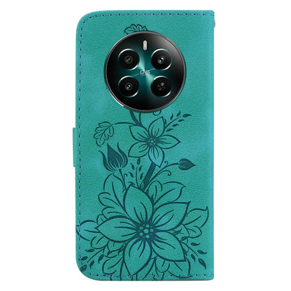 Lily Embossed Leather Phone Case, For Realme 12+, For Realme 12 Pro+ Global, For Realme C67 4G Global, For Realme 11 4G Global, For Realme 11 5G/Narzo 60 India Version, For Realme 11 5G Global, For Realme 11 Pro / 11 Pro+ / Narzo 60 Pro                ...