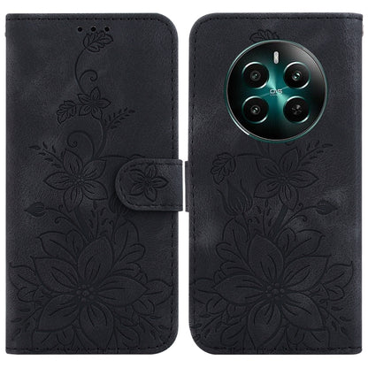 Lily Embossed Leather Phone Case, For Realme 12+, For Realme 12 Pro+ Global, For Realme C67 4G Global, For Realme 11 4G Global, For Realme 11 5G/Narzo 60 India Version, For Realme 11 5G Global, For Realme 11 Pro / 11 Pro+ / Narzo 60 Pro                ...
