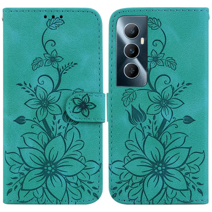 Lily Embossed Leather Phone Case, For Realme 12+, For Realme 12 Pro+ Global, For Realme C67 4G Global, For Realme 11 4G Global, For Realme 11 5G/Narzo 60 India Version, For Realme 11 5G Global, For Realme 11 Pro / 11 Pro+ / Narzo 60 Pro                ...