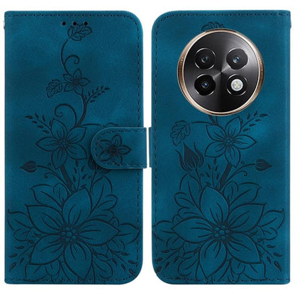 Lily Embossed Leather Phone Case, For Realme C100 4G / C100i 4G, For Realme 16 5G, For Realme 16 Pro+ 5G, For Realme 16 Pro 5G, For Realme 15T 5G, For Realme Narzo 80 Lite 4G / C71 India, For Realme 15 5G / Realme 15 Pro 5G, For Realme 14              ...