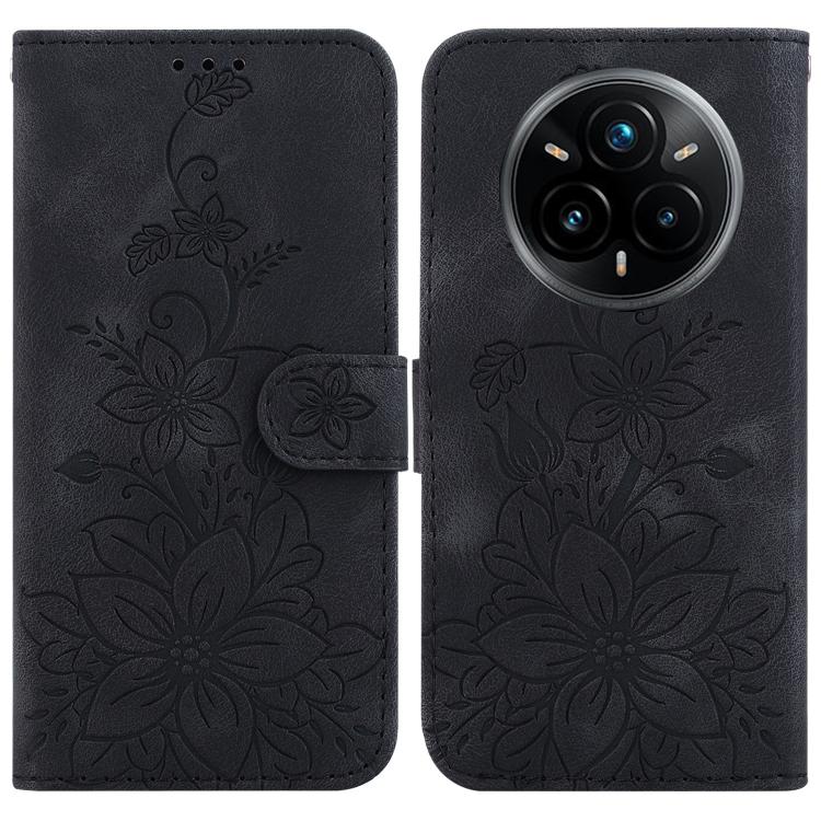 Lily Embossed Leather Phone Case, For Realme C100 4G / C100i 4G, For Realme 16 5G, For Realme 16 Pro+ 5G, For Realme 16 Pro 5G, For Realme 15T 5G, For Realme Narzo 80 Lite 4G / C71 India, For Realme 15 5G / Realme 15 Pro 5G, For Realme 14              ...