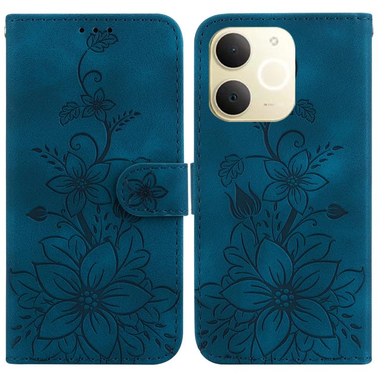 Lily Embossed Leather Phone Case, For Realme C100 4G / C100i 4G, For Realme 16 5G, For Realme 16 Pro+ 5G, For Realme 16 Pro 5G, For Realme 15T 5G, For Realme Narzo 80 Lite 4G / C71 India, For Realme 15 5G / Realme 15 Pro 5G, For Realme 14              ...