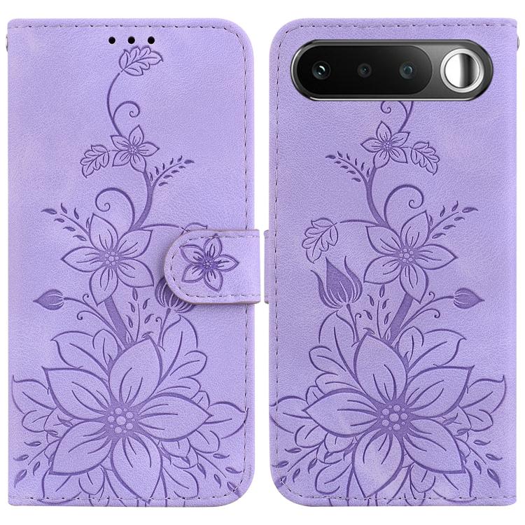 Lily Embossed Leather Phone Case, For Realme C100 4G / C100i 4G, For Realme 16 5G, For Realme 16 Pro+ 5G, For Realme 16 Pro 5G, For Realme 15T 5G, For Realme Narzo 80 Lite 4G / C71 India, For Realme 15 5G / Realme 15 Pro 5G, For Realme 14              ...