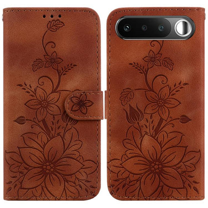 Lily Embossed Leather Phone Case, For Realme C100 4G / C100i 4G, For Realme 16 5G, For Realme 16 Pro+ 5G, For Realme 16 Pro 5G, For Realme 15T 5G, For Realme Narzo 80 Lite 4G / C71 India, For Realme 15 5G / Realme 15 Pro 5G, For Realme 14              ...