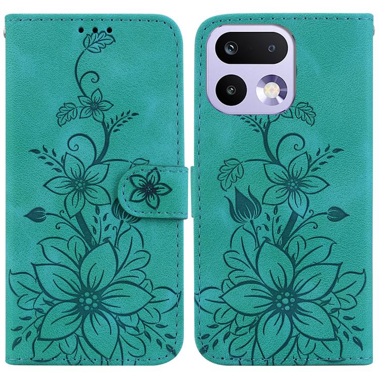 Lily Embossed Leather Phone Case, For Realme C100 4G / C100i 4G, For Realme 16 5G, For Realme 16 Pro+ 5G, For Realme 16 Pro 5G, For Realme 15T 5G, For Realme Narzo 80 Lite 4G / C71 India, For Realme 15 5G / Realme 15 Pro 5G, For Realme 14              ...